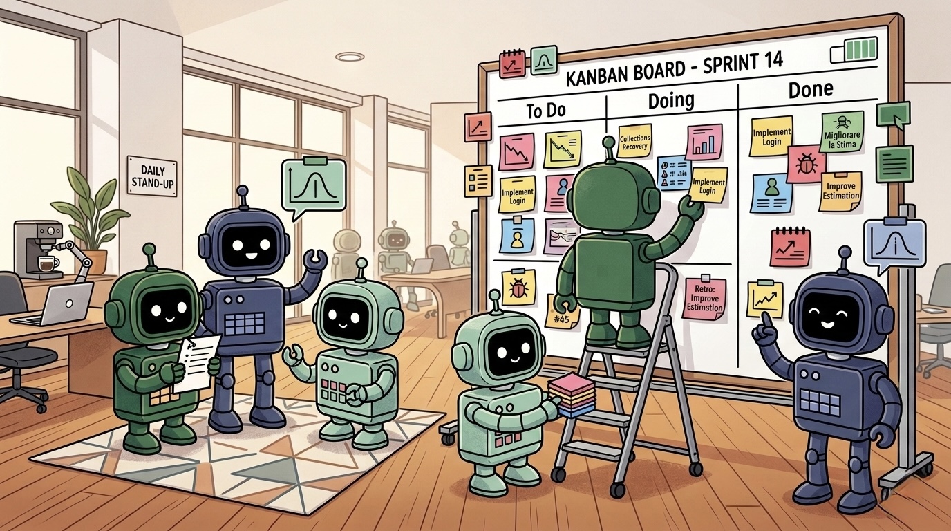 Agile e stato progettato per gli umani. Funziona sorprendentemente bene per gli agenti AI.